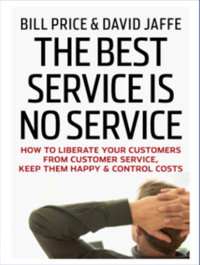 Cover of The Best Service is No Service by Bill Price